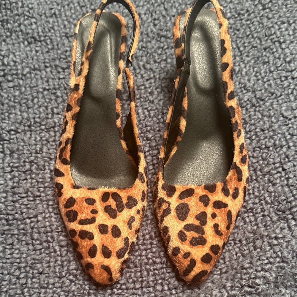 Leopard Print Women's Heels